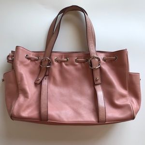Vintage Kenneth Cole Purse in Salmon Pink Color